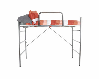 A three-bolt metal loft with a safety bar