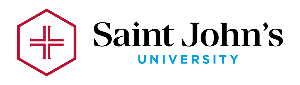 Saint John's University horizontal logo