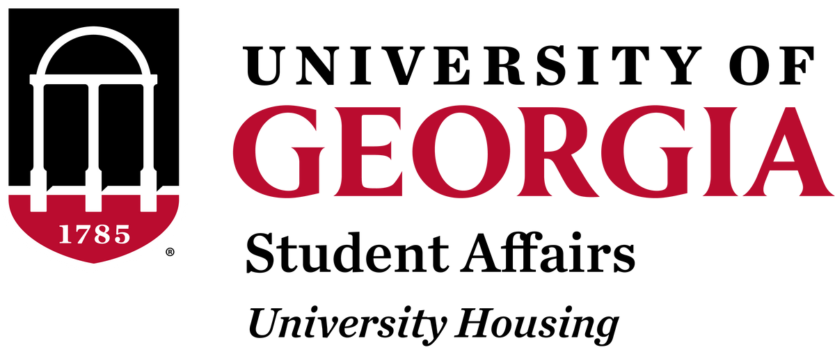 University of Georgia Student Affairs vertical and stacked logo